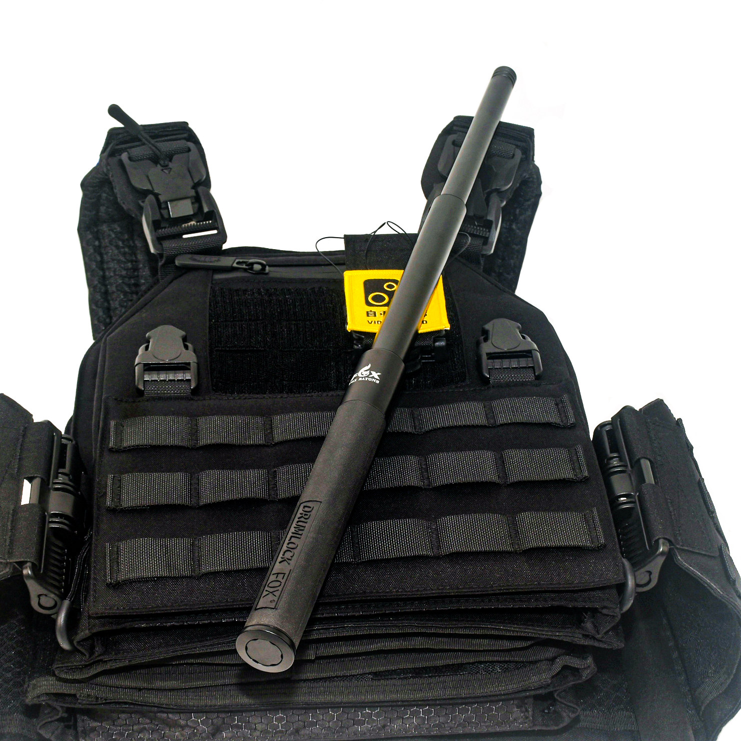 狐狸战术机械棍防身车载伸缩棍