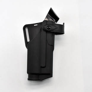 沙发里兰带灯战术腰挂G17手枪套 现货兵人格洛克快拔拇指解锁沙色