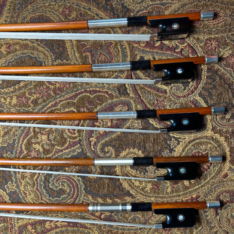 苏木大提弓，进口弓毛挂弦效果好