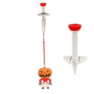 新款高尔夫塑胶开球Tee 带刻度可调节高度防丢失球钉不伤球杆阻力