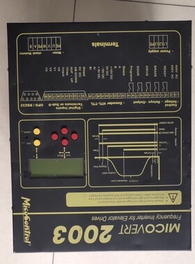 米高2003变频器MICOVERT2003 32A米高电梯控制柜变频器