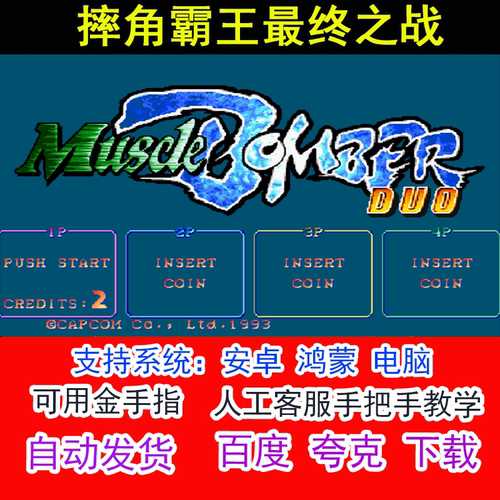 街机游戏 摔角霸王最终之战+可用金手指 pc电脑安卓鸿蒙单机游戏