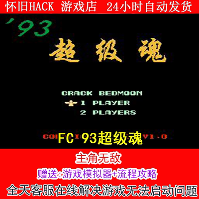 FC 93超级魂+金手指+攻略  PC电脑单机游戏怀旧角色