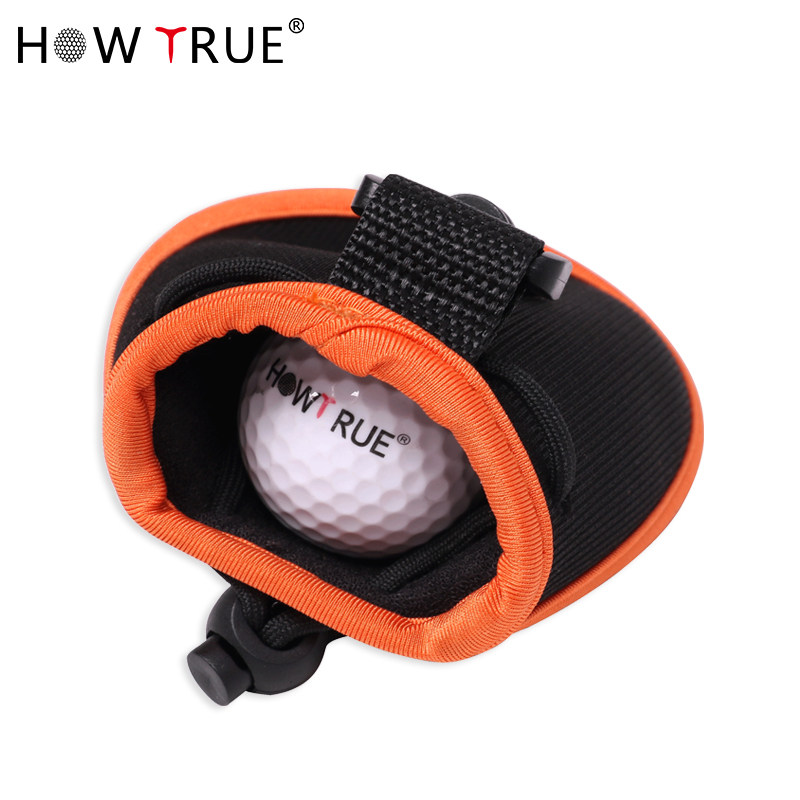 HOW TRUE高尔夫擦球袋户外清洁工具便携小腰包迷你洗球器golf用品