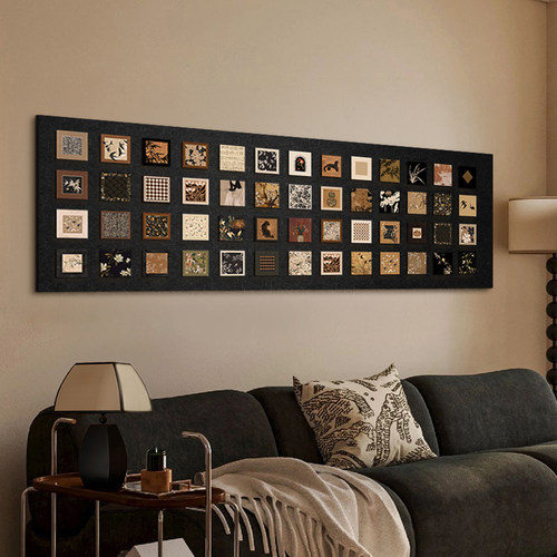 纯色高级感墙面装饰毛毡板