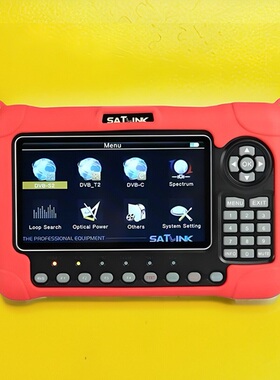 Satlink WS-6980 DVB-S2/T2 satellite finder马来西亚南亚寻星仪