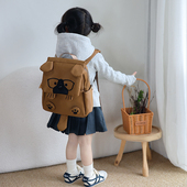 儿童书包幼儿园2026新款 卡通小熊双肩包大容量男女童宝宝背包 韩版