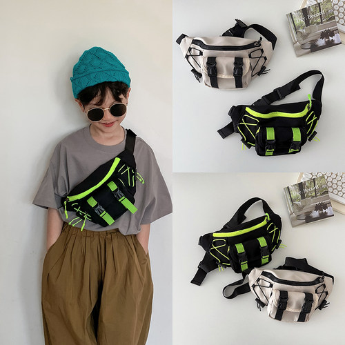 可爱儿童腰包洋气男孩零钱包