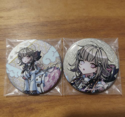 日版现货 弹丸论破 七海千秋天使与恶魔吧唧一对 有原袋 标价一对