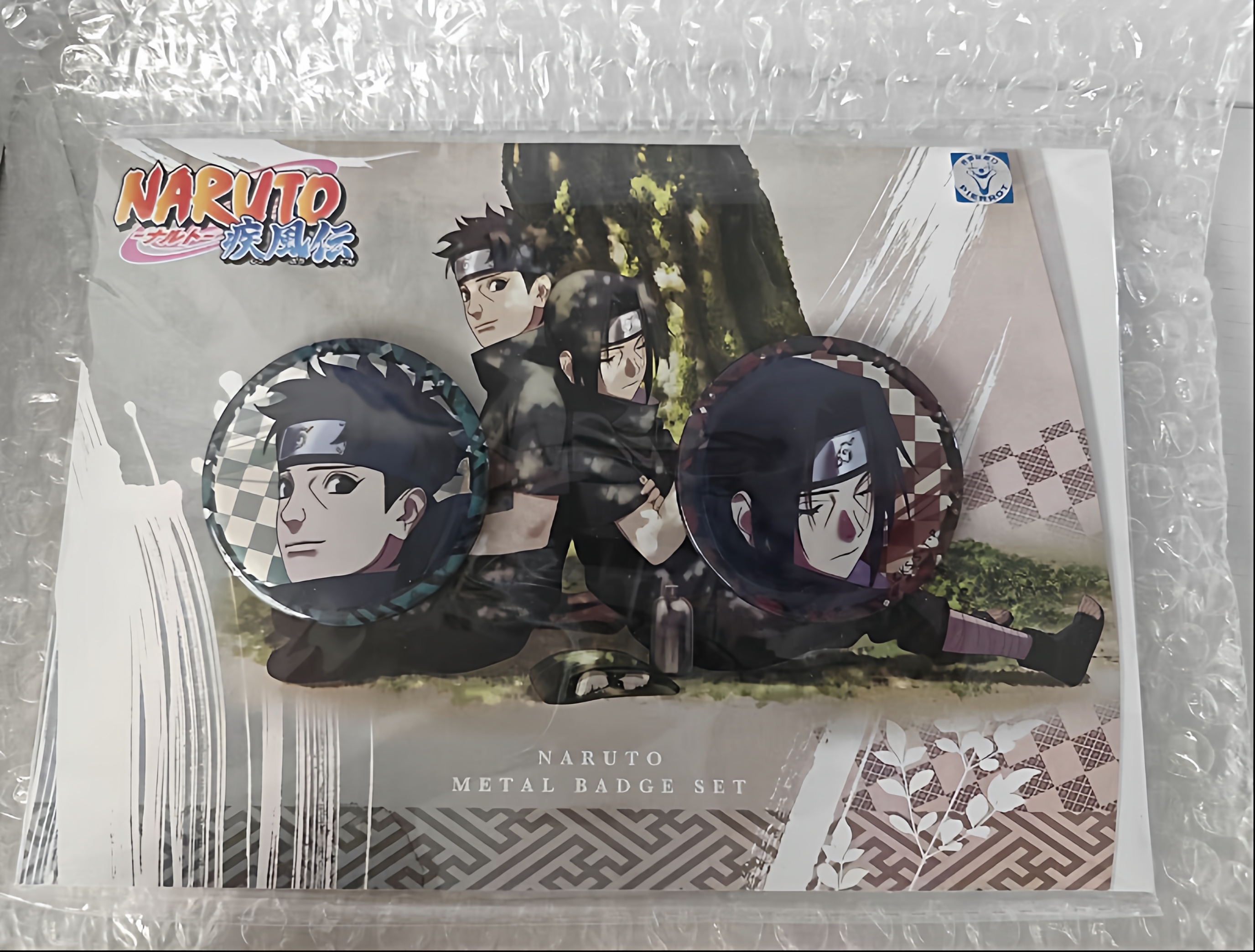 日谷散货 火影忍者 小丑社 鼬生日缘 吧唧一对 原袋未拆 现货