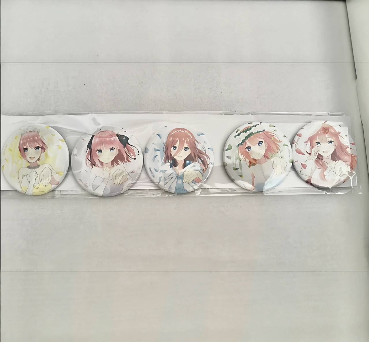 日谷散货 五周年 五等分的花嫁 c105限定吧唧角川 三玖 四叶现货