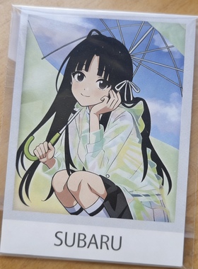 日谷现货哭泣少女乐队安和昴雨伞/梅雨拍立得486mmk 日版散货