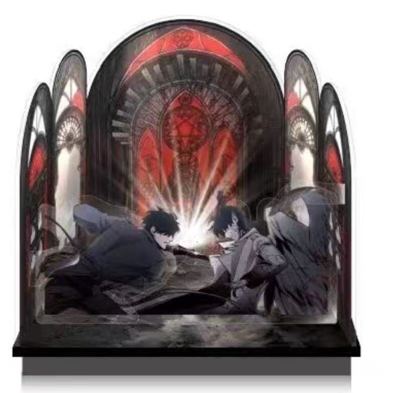 thumbnail for Hansan spot omniscient reader's perspective Demon King exhibition scene stand omniscient demon king exhibition scene stand multi-insert original bag