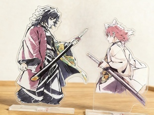 日版散鬼灭之刃kuji水兔抽赏一番赏D赏立牌富冈义勇锖兔立牌未拆