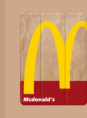 创意牛皮纸2021/20/19新款ipad适用air4/3/2旋转保护套10.2/9.7寸平板2018带笔槽pro11三折mini4/5苹果123壳6