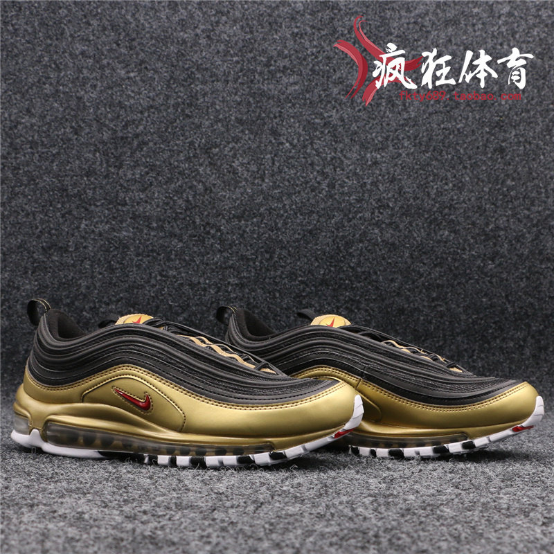 Nike Air Max 97 QS 耐克男子金子弹大气垫休闲跑步鞋 AT5458-002