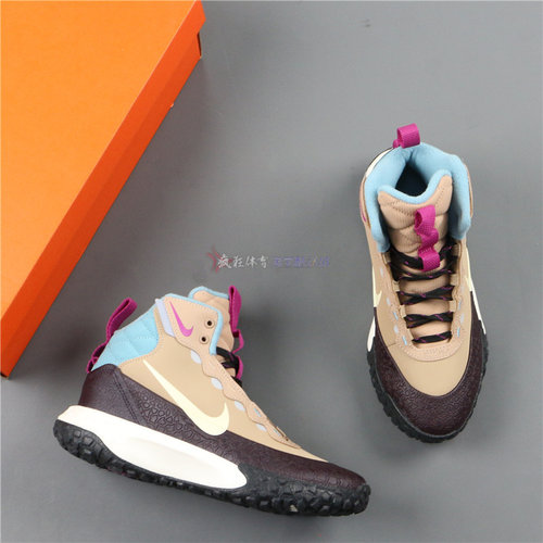 耐克大童高帮厚底耐磨运动靴