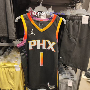 Air JORDAN男子菲尼克斯太阳德文布克无袖篮球运动球衣DO9540-012
