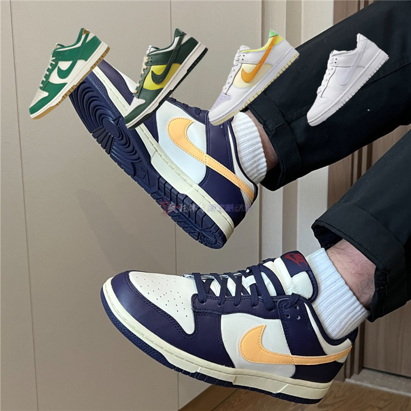 耐克系带男女低帮板鞋