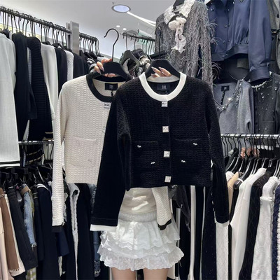 修身显瘦小香风轻奢名媛短外套