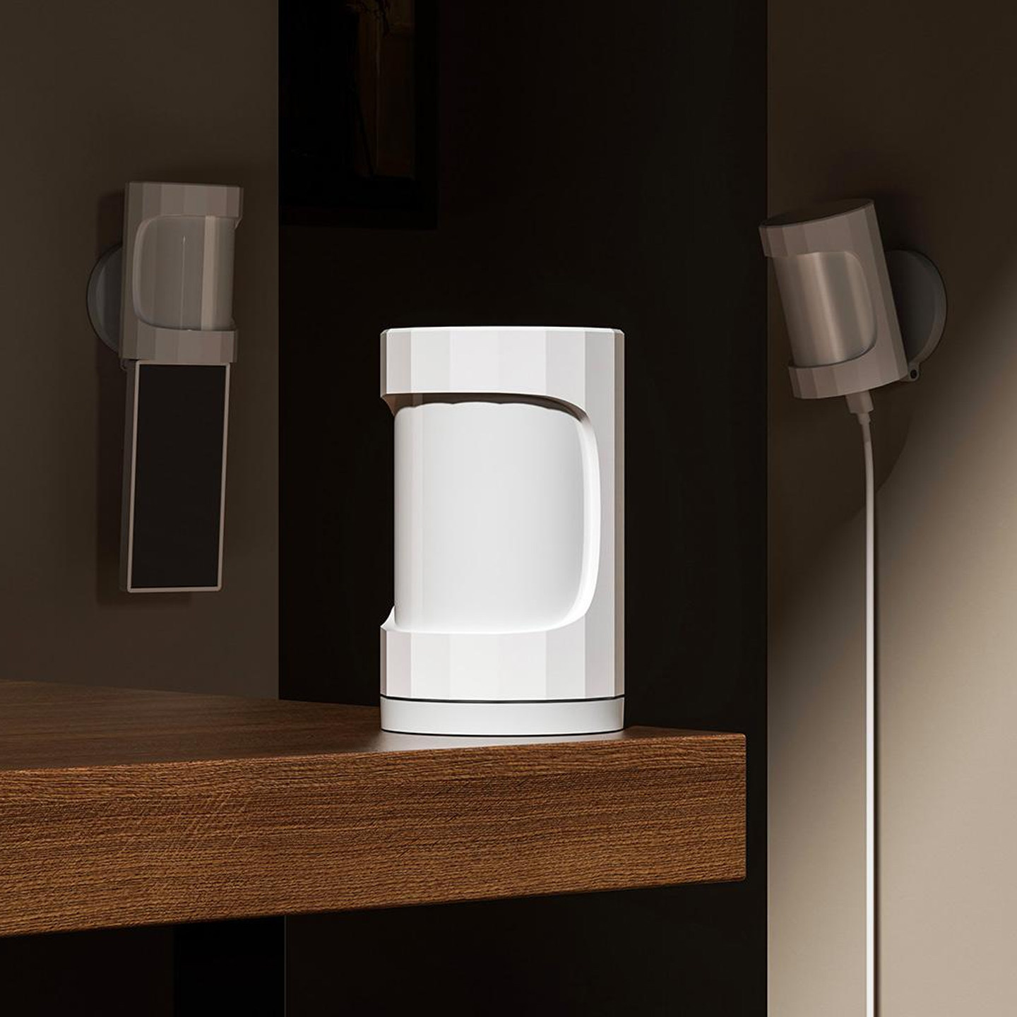 领普人体存在传感器ES5侧装版接入米家智能感应开关红外雷达光感