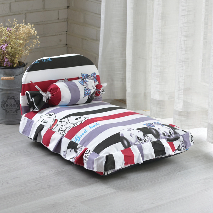 蜗牛新款公主床可拆洗宠物窝公主狗狗床四季通用猫窝宠物用品