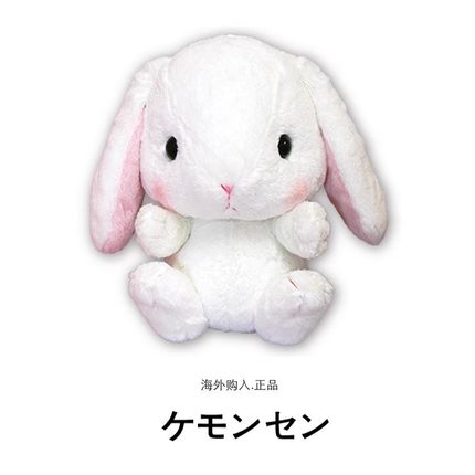 日本amuse正版大号小白兔可爱垂耳兔小兔子公仔玩偶抱枕毛绒玩具