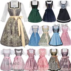 巴伐利亚传统服装男女款情侣服德国传统服装慕尼黑啤酒节演出服装