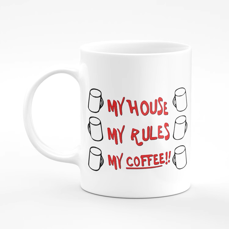 利刃出鞘马克杯周边咖啡杯陶瓷大容量水杯子男女简约高级居家专用