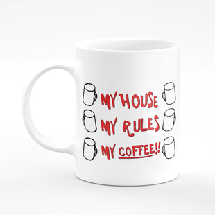 利刃出鞘马克杯周边咖啡杯陶瓷大容量水杯子男女简约高级居家专用