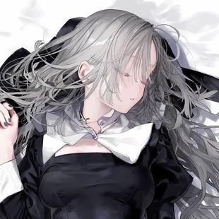 鹈饲沙树修女仆等身抱枕套二次元动漫萝莉少女长条枕头来图定做