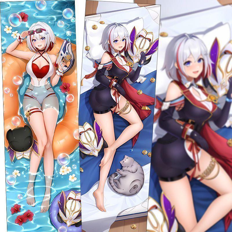 崩托帕等身抱枕长条双面