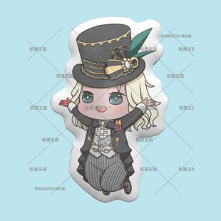 第五人格调酒师逐浪的玫瑰黛米波本娃娃抱枕毛绒玩偶公仔