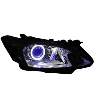 14-19丰田威驰FS激光大灯总成改装LED灯流光前大灯双光透镜适用于