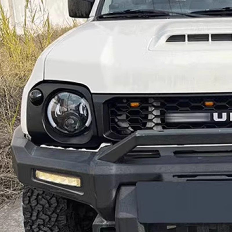 吉姆尼复古大灯总成改装激光透镜