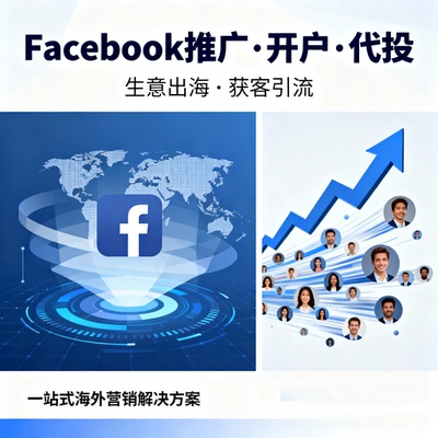 FB代理商 开户代投 meta广告 投放 fb广告户海外投流ins广告