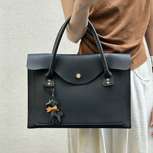 2025新款 air13.3寸14寸15寸16寸手提包笔记本包上班通勤公文包 防水大容量笔记本电脑包适用华为苹果matebook