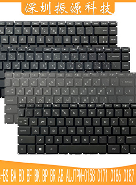 适用HP 14-BS BA BD BF BK BP BR AB AL J 键盘TPN-Q158 Q186 187