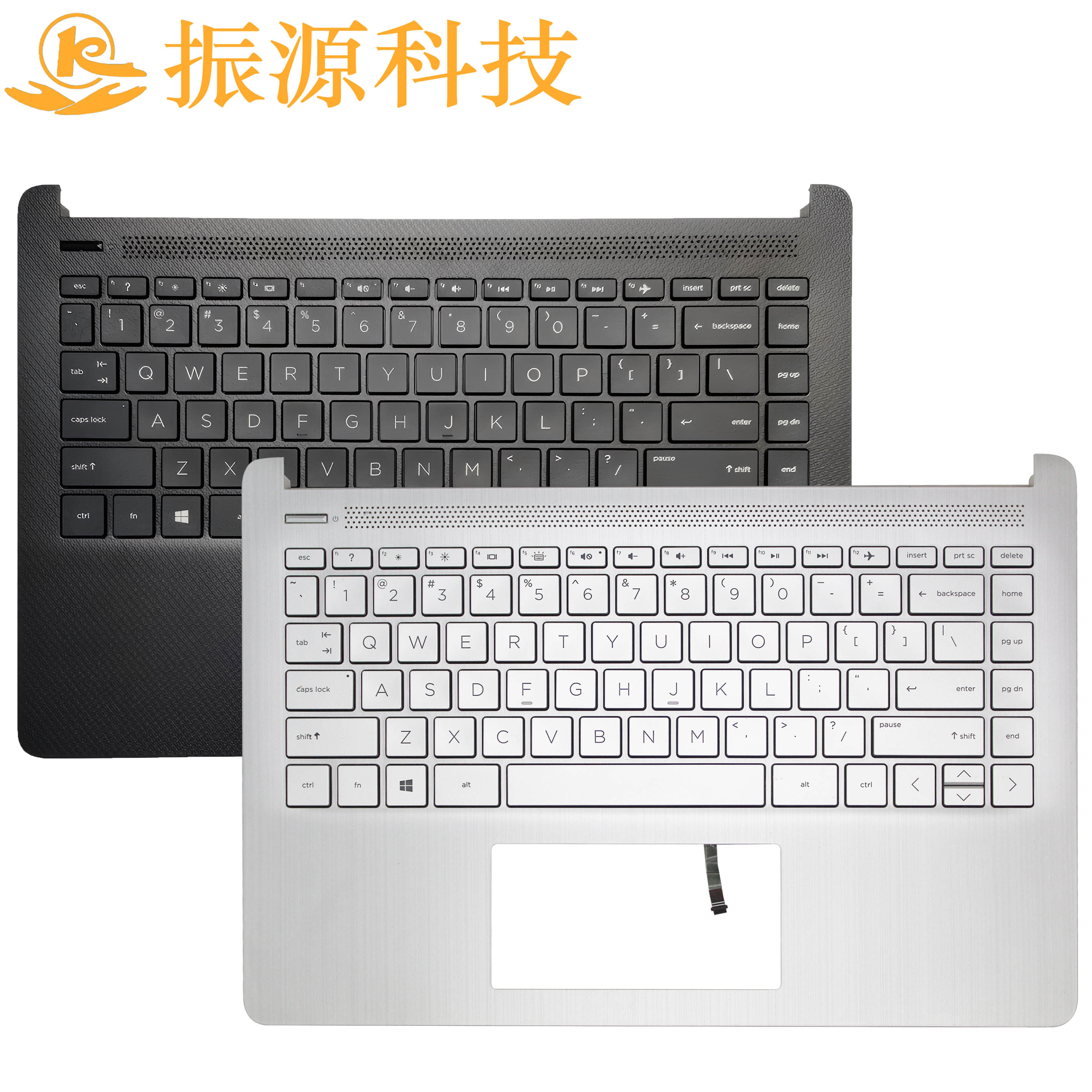 适用HP 小欧 14-DQ 14S-DR FR FQ Q221 Q242 C壳 键盘 触摸板喇叭