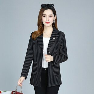 w87春秋装 中年气质洋气西装 春天a07短款 小西服 外套中老年女妈妈装