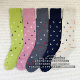 日本大牌 包邮 彩色多巴胺锚形航海复古风中筒袜子棉袜子