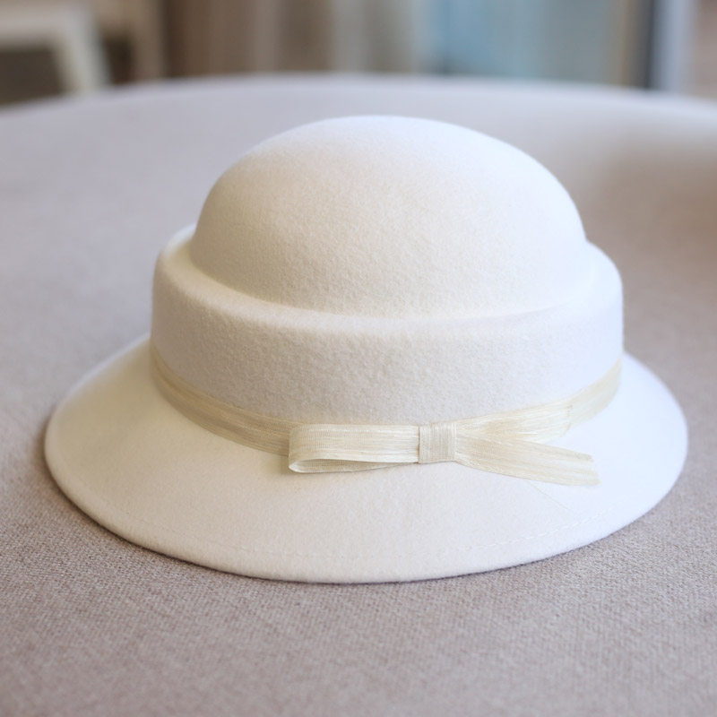 秋冬韩版盆帽赫本风羊毛帽优雅渔夫帽优雅气质名媛礼帽女出游逛街,服饰配件/皮带/帽子/围巾,帽子,淘宝优惠券,粉丝福利购,淘宝优惠卷