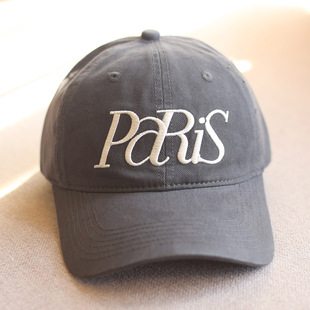 夏季韩版大字母棒球帽男纯棉软顶鸭舌帽百搭帽子女防晒遮阳显脸小