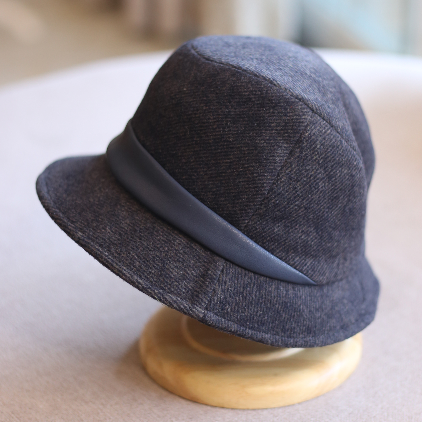 韩国原单羊毛布帽秋冬加厚保暖