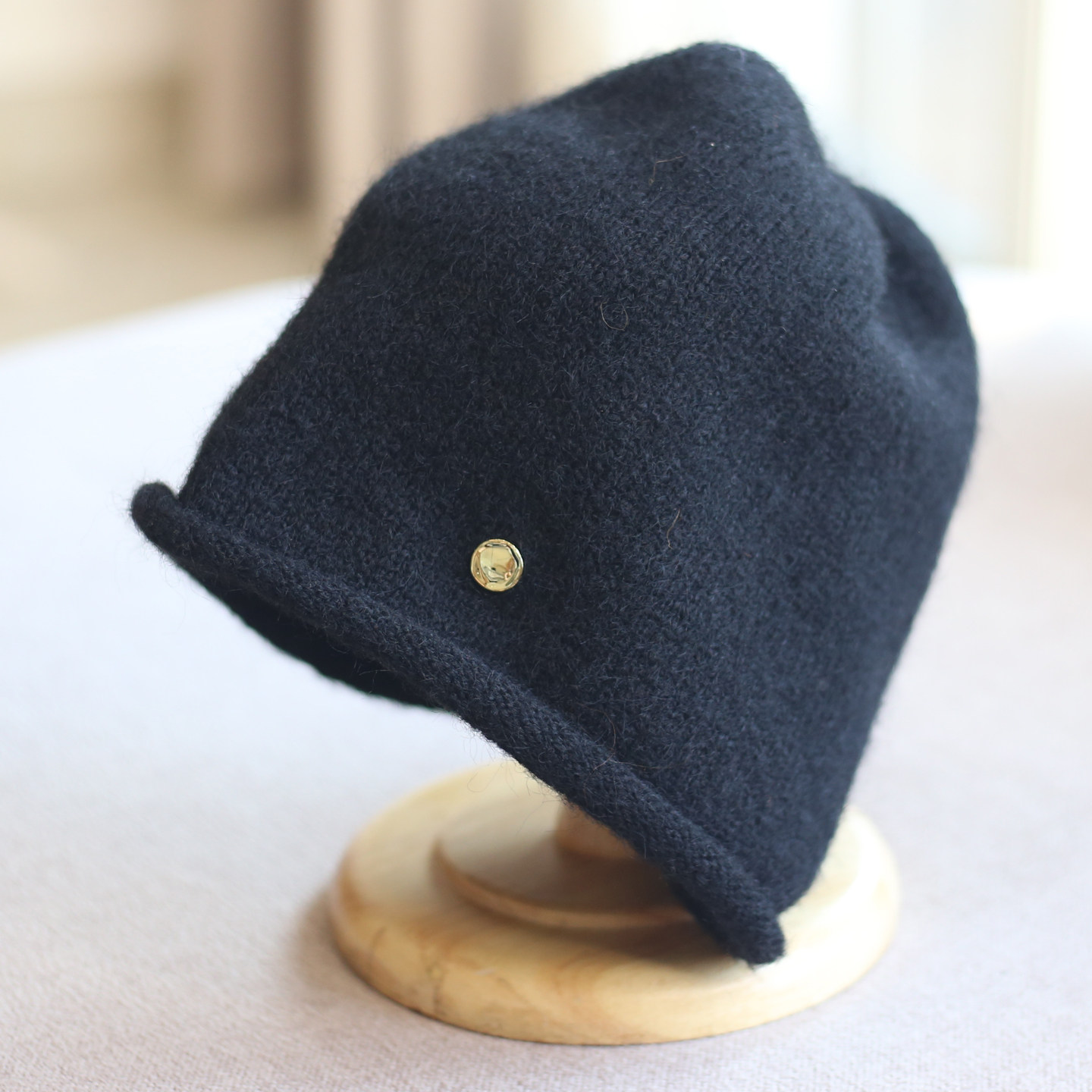 日系卷边短款堆堆帽子女秋冬羊毛混纺针织帽金标贝雷帽百搭毛线帽,服饰配件/皮带/帽子/围巾,帽子,淘宝优惠券,粉丝福利购,淘宝优惠卷