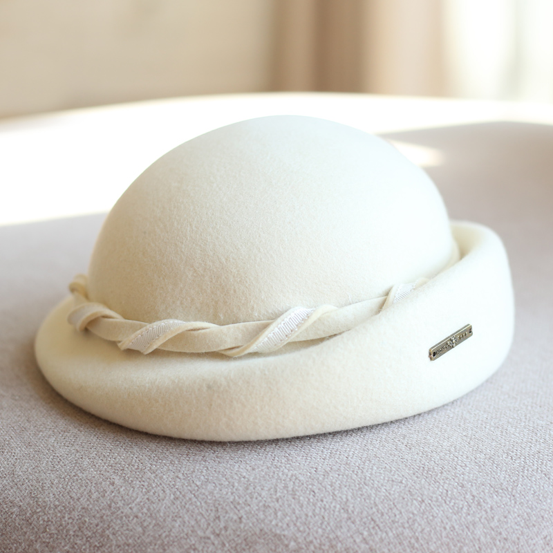 毡帽子贝雷帽女百搭日系