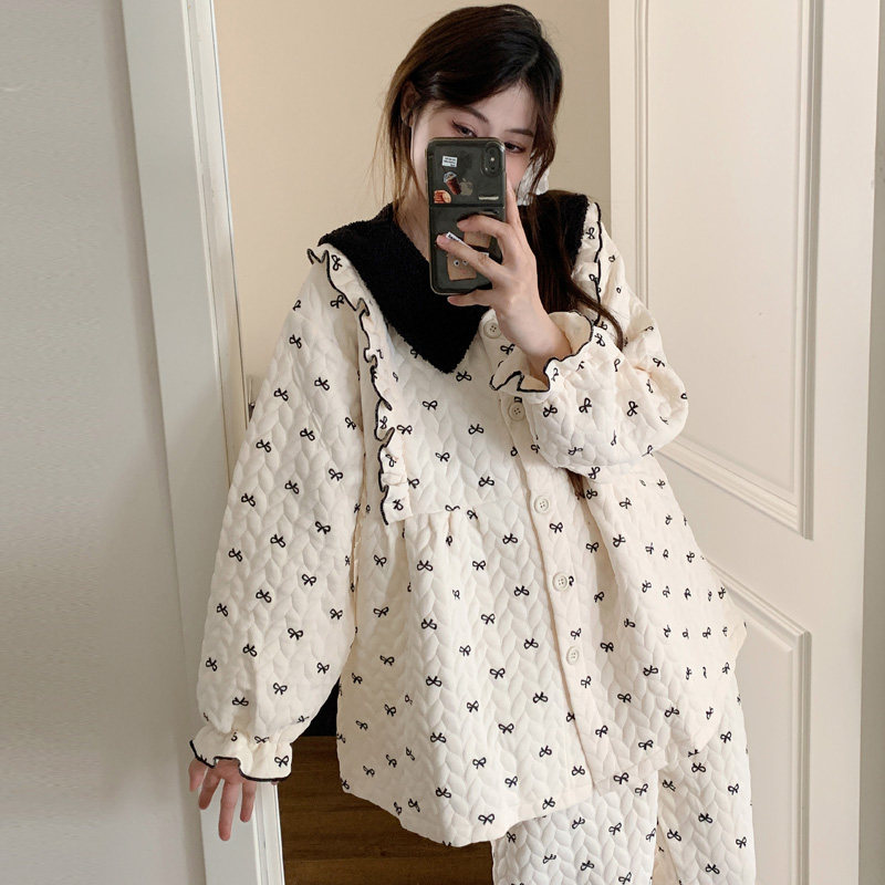 月子服秋冬季加厚空气棉孕妇睡衣加大码200斤孕期产妇喂奶家居服,孕妇装/孕产妇用品/营养,哺乳衣/月子服,淘宝优惠券,粉丝福利购,淘宝优惠卷