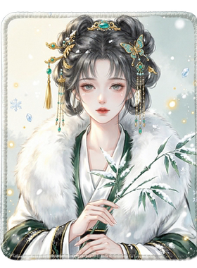 古风美女动漫鼠标垫二次元通用