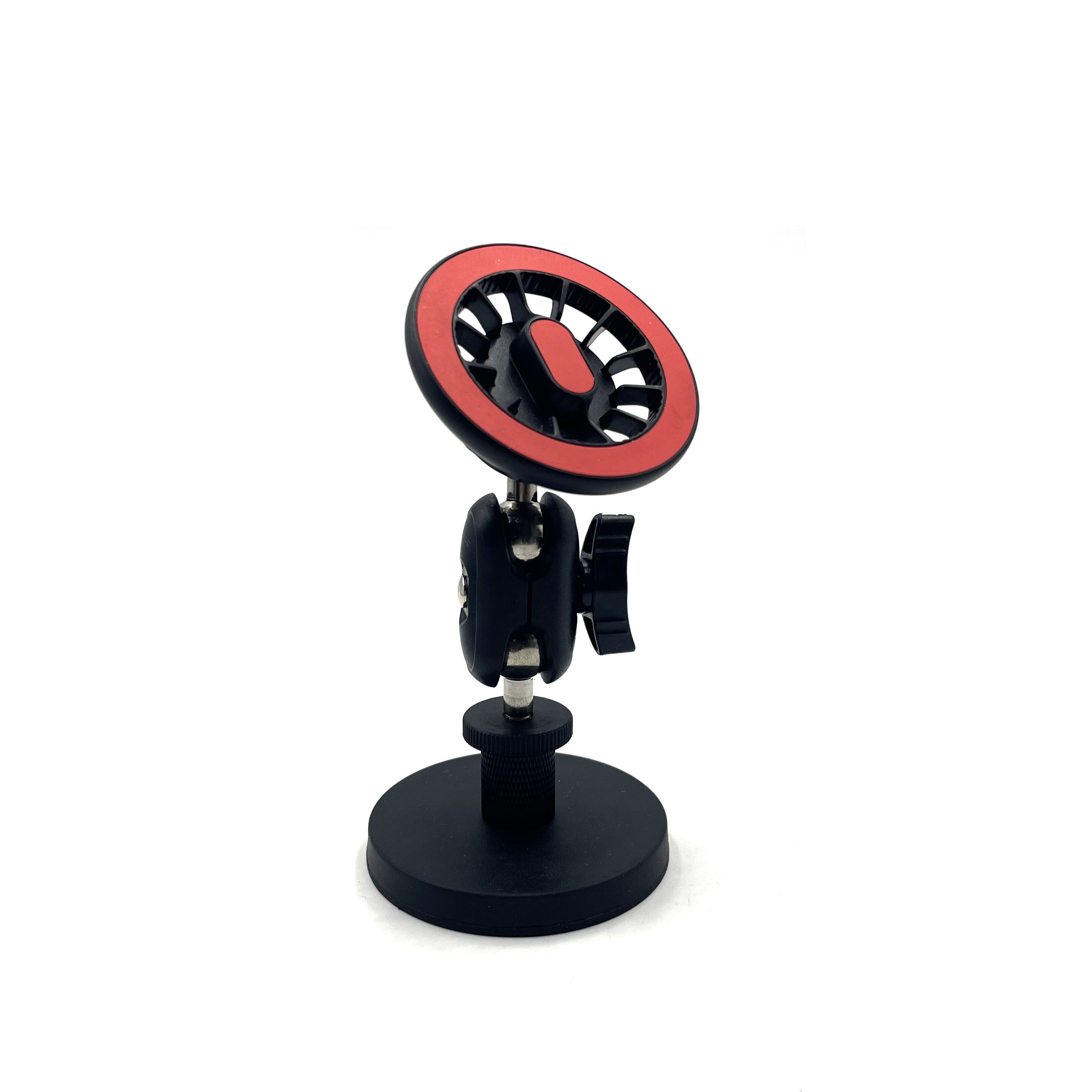 桌面手机支架便携随身户外磁铁吸盘双向磁吸强磁手机架多功能小巧