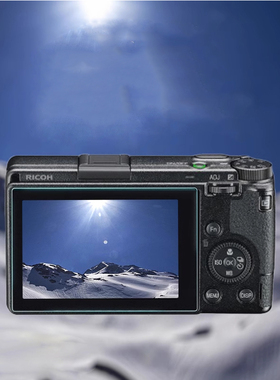 适用于理光保护膜GRD4贴膜钢化膜RicohGRII屏幕相机膜GR3屏幕膜